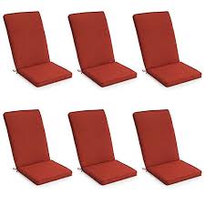 Without padded folding camping chair with cushion arrowhead outdoor cushion color: Patio Cushions 6x Garden Chair Cushions Seat Pads Recliner High Back Chairs Outdoor Ties Grey Garden Patio Tohoku Morinagamilk Co Jp