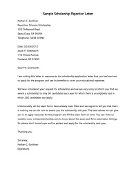 In this video i am talking about how to get acceptance letter from professor of any university for csc scholarship application. Scholarship Rejection Letter Template 15 Sample Letters Examples