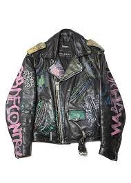 Blackbird Blackbird Vintage 80s Wilson Punk Leather Jacket Leather Jacket Style Punk Leather Jacket Vintage Leather Jacket