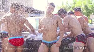 Car Wash Police - GayHardFuck.com