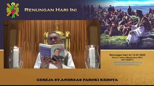 Kepercayaan menuntut iman ( probervbia latina 2004: Renungan Hari Ini Tgl 13 Juli 2020 Youtube