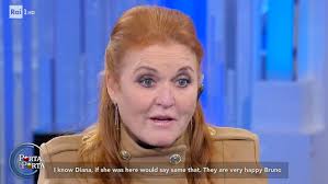 Sarah Ferguson says Harry and Meghan are 'happy'