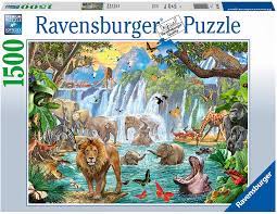 If you are missing a piece in a new (even sealed) jigsaw puzzle, there is a chance that it . Amazon Com Ravensburger 16461 Waterfall Safari 1500 Piece Puzzle For Adults Every Piece Is Unique Softclick Technology Means Pieces Fit Together Perfectly Toys Games