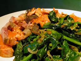 So there's your dose of. Seafood Spinach Stew From Gambia