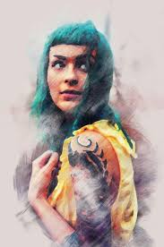 Sketch Pencil Color Action In 2020 Sketch Painting Photoshop Actions Painting