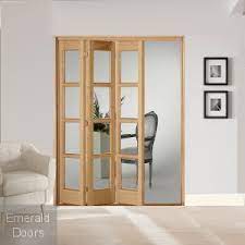 Wooden interior folding sliding doors. Internal Sliding Doors Buy Room Dividers Uk Emerald Doors