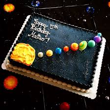 Sheet Cake Safeway Birthday Cake Designs Solar System Cake By Safeway Planets From Diddams Birthday Cake Kids Planet Birthday Solar System Cake