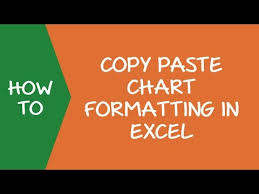 How To Copy Chart Graph Format In Excel