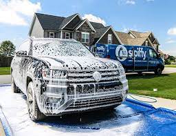 Wild shine uses a low pressure house washing method to clean your home. Spiffy On Demand Car Care