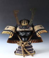 Vintage Japanese Samurai Kabuto Helmet And Mask Wearable Samurai Helmet Vintage Japanese Samurai Armor