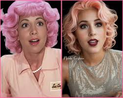 Gave the cast of "grease" modern looks 😊