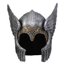 Lagarto Norse Viking Mythology Poetic Edda Goddess Valkyrie Angelic Helmet Decor Asgard Odin S Iron Maiden Chooser Of The Slain Decorative Sculpture Viking Helmet Viking Armor Norse