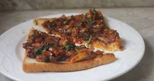 Masala Bread Toast Recipe Easy Breakfast Ideas Recipe In 2020 Food Toast Recipes Food And Drink