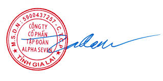 CÔNG TY CỔ PHẦN TẬP ÐOÀN ALPHA SEVEN