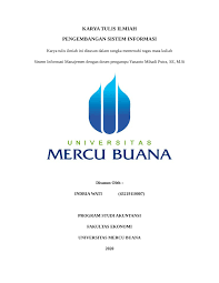 Maybe you would like to learn more about one of these? Pdf Karya Tulis Ilmiah Pengantar Sistem Informasi Manajemen