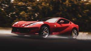 Preview Wallpaper Ferrari Sports Car Car Speed Red Ferrari Wallpaper Hd Wallpaper