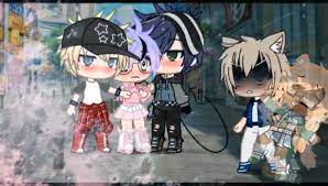 Anime wolf anime neko anime yugioh manga anime anime pokemon anime cat boy hot anime boy fanarts anime cute anime guys. Wolf Boy Goes And Kiss His Girlfriend Purple Boy Is Sad So He Turns Into Femboy And Gets 2 Badboy Boyfriends Gachalifecringe