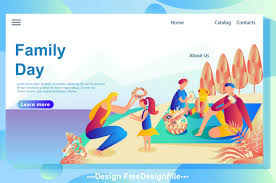 Check out our family banner selection for the very best in unique or custom, handmade pieces from our wall hangings shops. Family Outdoor Travel Flat Banner Vector Free Download