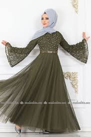 Modaselvim Abiye Fiyonk Detay Incili Tesettur Abiye 81663bn1 In 2020 Bridal Dress Design Muslimah Fashion Outfits Indian Bridal Outfits