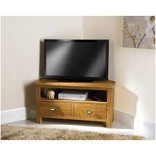 Wiltshire Oak Corner Tv Unit Oak Corner Tv Unit Corner Tv Unit Apartment Table