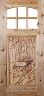 Whether you're giving your cabin a makeover or building new, the front door is an important consideration. Gorgeous Entry Doors