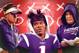 Cam newton celebrates during new england's win over the raiders. What Cam Newton Means For The Patriots Post Brady Evolution The Ringer