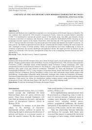Greater jakarta drowning in mountains of trash. Pdf A Review Of The Non Demarcation Border Cooperation Between Indonesia And Malaysia