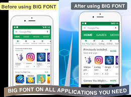 Do you want to enlarge font of your font to bigger and smaller enlarge font: Big Font For Android Apk Download