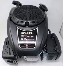 The manual for the kohler engine (mine at least) says the oil capacity is 2.1 quarts, counting the filter. Kohler Xt Series 149cc 7 8 X 3 5 32 Vertical Engine Xt675 3110