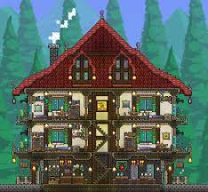 I show you a building life hack to. Click This Image To Show The Full Size Version Terraria House Design Terrarium Terraria House Ideas