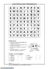 Selepas itu, teks baru akan kelihatan seperti itu dilakukan oleh seorang penulis profesional. Cari Kata 5 Worksheet