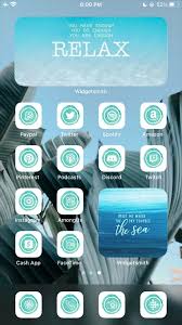 Ios 14 Aesthetic Home Screen App Icons Cover Iphone Aesthetic Homescreen App Icon Iphone Apps Iphone App Layout