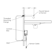 Installation Instructions for Antique Bronze Lavatory Commercial Automatic  Sensor Bathroom Sink Vessel Faucet