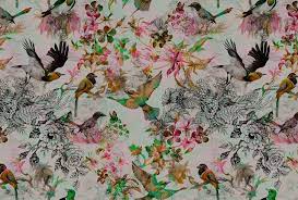 Maybe you would like to learn more about one of these? Walls By Patel Wallpaper Funky Birds 1 Architonic