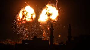 Israel is a middle east country, situated in western asia. Israeli Airstrikes Hit Gaza As Nationalist March In Jerusalem Stokes Tensions Wsj