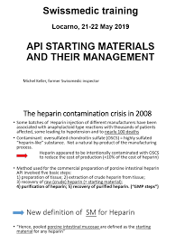 WS01 Michel Keller API Starting Material