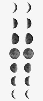 Moon Phases Full Moon Phases Tattoo Png Image Transparent Png Free Download On Seekpng