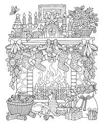 The collection is varied for different skill levels and interest. Christmas Coloring Pages For Adults Coloring Rocks