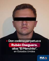 Rubén Oseguera González, alias "El Menchito", recibió cadena perpetua más  30 años y una multa de 6 mil 26 millones de dólares en Washington D.C. por  tráfico internacional de drogas y armas. ⁣ ⁣ #