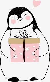 Cute Penguin Vector Penguin Vector Hand Pink Png Transparent Clipart Image And Psd File For Free Download Cute Penguins Penguin Cartoon Cute