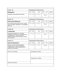 Performance evaluation is important not only to the employers to achieve the organizational goals but also to the employees to here are few sample evaluation forms that we believe are very useful. Job Performance Evaluation Form Texas Free Download