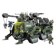Mega Bloks Halo Unsc Elephant Troop Carrier Halo Mega Bloks Mega Bloks Halo