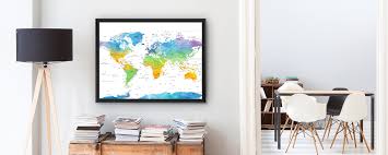 Ein schwarzes und weißes aquarell weltkarte plakat ist eine schöne hinzufügen an ihrer wand. Weltkarte Zum Ausdrucken Als Wandbild Kostenfreier Download
