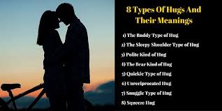8 Types Of Hugs And Their Meanings Types Of Hugs Hug Hugs Meaning