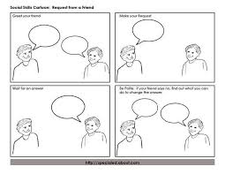 Cartoon Strip Interactions To Help With Social Skills Social Skills Training Social Skills Social Skills Lessons