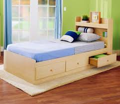 Manufactured wood + solid wood. Cuteee Bed Designs With Storage Bed Design Twin Storage Bed