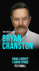 Trying standup, kissing in acting class, and hosting SNL with Bryan  Cranston. @flyonthewall pod up now with @bryancranston @thedanacarvey  @davidspade