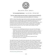 Mar 02, 2021 · created date: Executive Order From Governor Abbott Friday June 26 2020 News Colemantoday Com