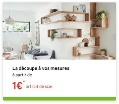 La Decoupe A Vos Mesures A Partir De 1 En 2020 Avec Images Etagere Salon Meuble D Angle Mobilier De Salon
