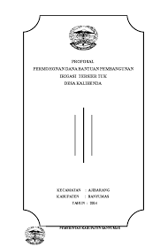 Contoh proposal pembangunan jalan rt. Doc Proposal Irigasi Tuk 2014 Arjuna Java Academia Edu